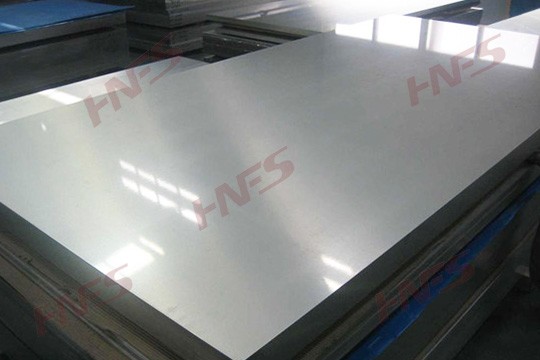 Anodized aluminium plate