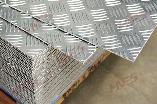 Aluminium embossed sheet